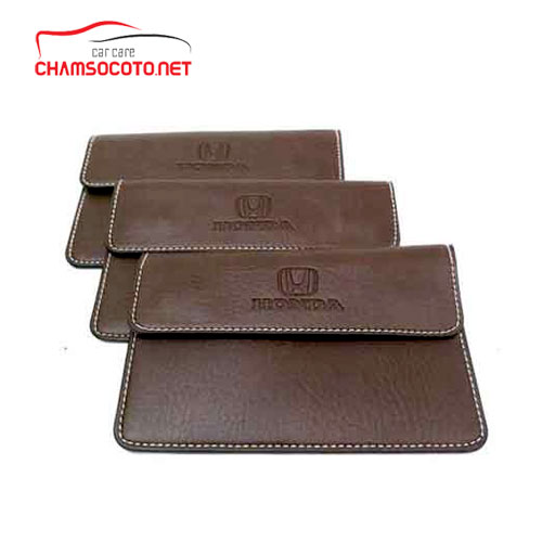 Ví da đựng đăng kiểm, giấy tờ ô tô cao cấp