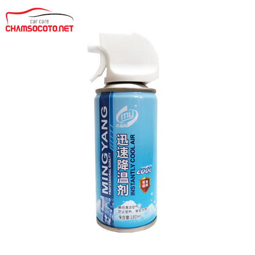 Xịt lạnh siêu tốc ô tô xe máy - Instantly Cool Air Ming Yang 180ml