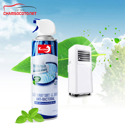 Bình xịt vệ sinh khử mùi máy lạnh điều hòa Kasder 500ml
