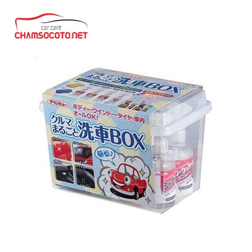 Bộ 4 sản phẩm chăm sóc xe ô tô tại nhà nhập khẩu Nhật Bản