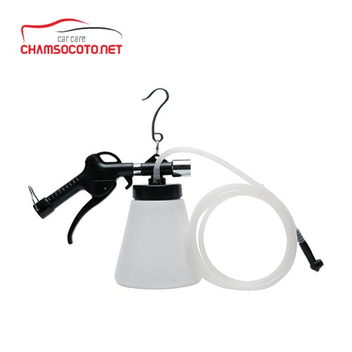 Bộ hút dung dịch vệ sinh buồng đốt, hút dầu phanh ô tô, xe máy bằng khí nén