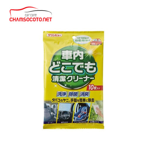 Khăn lau vệ sinh nội thất xe hơi đa năng