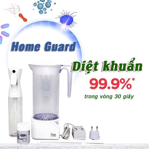 Máy tạo nước điện phân Home Guard nhập khẩu chính hãng Hàn Quốc
