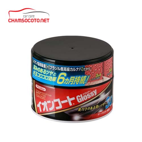 Sáp phủ bóng thân xe màu tối ION COAT