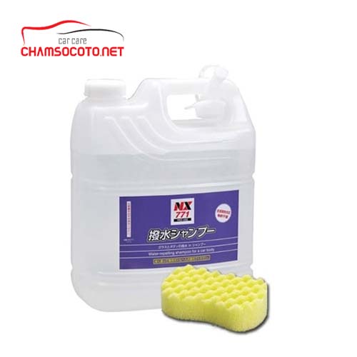 Xà phòng rửa xe chống bám nước Ichien Water Repelling Shampoo NX771 4L
