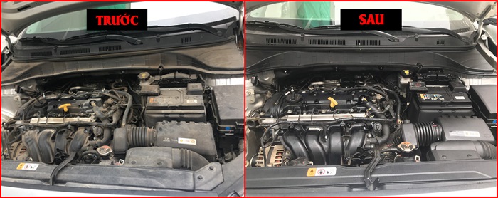 vệ sinh khoang máy