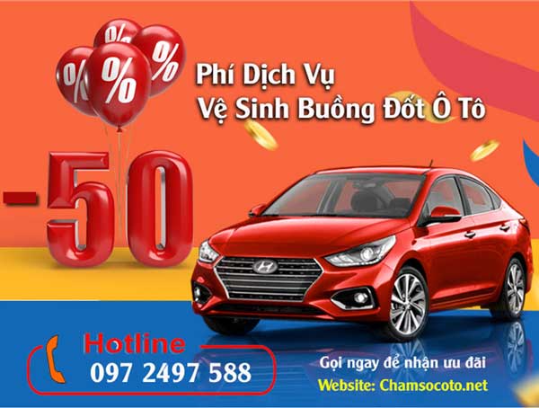 Giảm giá 50% Phí dịch vụ vệ sinh buồng đốt ô tô bằng sản phẩm NX5000 chính hãng Ichinen Nhật Bản