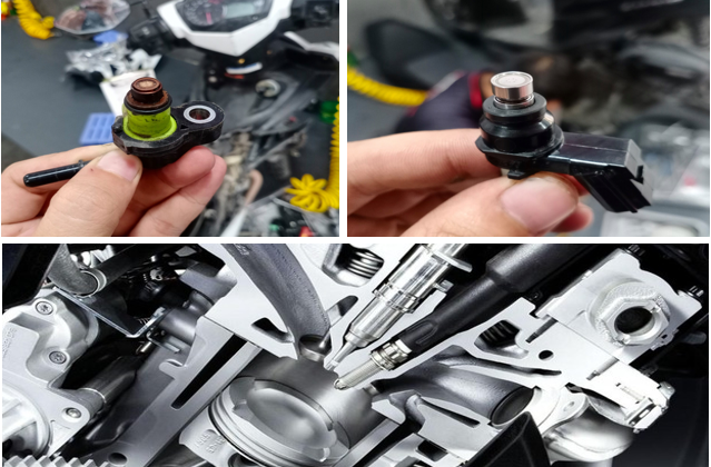 Vệ sinh buồng đốt xe tay ga tại nhà đơn giản hiệu quả