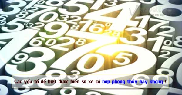 Ý nghĩa biển số xe phong thủy