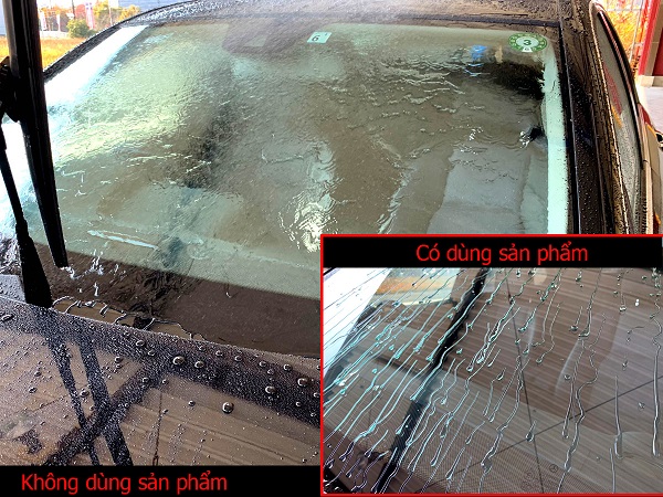 Phủ nano kính xe ô tô