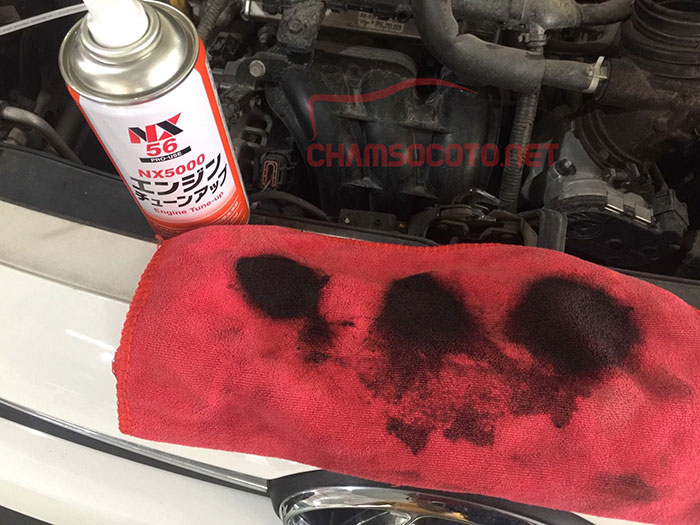 VỆ SINH BUỒNG ĐỐT Ô TÔ XE MÁY CHÍNH HÃNG ICHINEN NHẬT BẢN NX5000