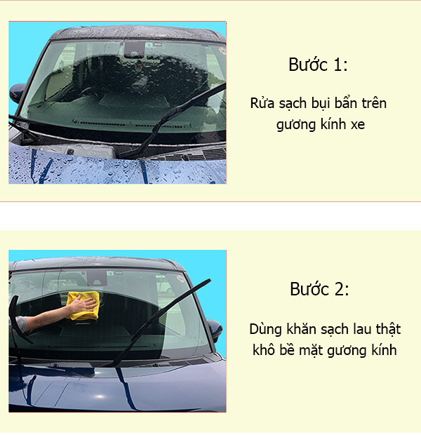 Phủ nano kính xe ô tô